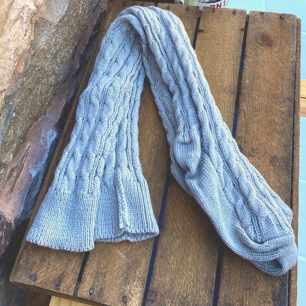 ✨SUPER LONG THI HI KNIT CABLE SOCK 24” TO HEEL - Picture 2 of 9
